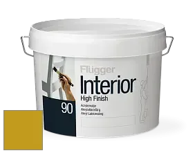 Краска Flugger Interior High Finish 90 акриловая глянцевая эмаль цвет NCS S 2070-G90Y 