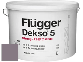 Краска Flugger Dekso 5 матовая краска цвет NO.50 