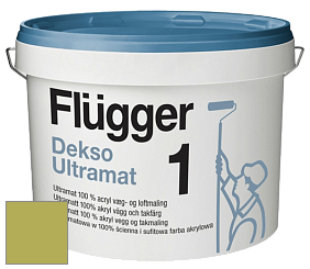 Краска Flugger Dekso 1 ультраматовая краска цвет NCS S 2050-G60Y 
