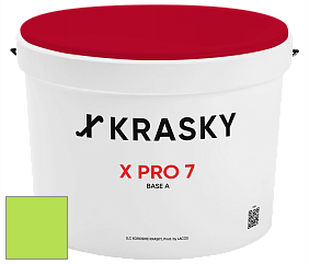 Краска X Pro 7 X Krasky матовая краска для стен и потолков цвет 1527 