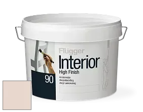 Краска Flugger Interior High Finish 90 акриловая глянцевая эмаль цвет 3372 