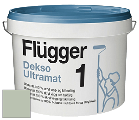 Краска Flugger Dekso 1 ультраматовая краска цвет NCS S 2010-G30Y 