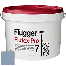 Краска Flugger Flutex Pro 7 матовая краска цвет NCS S 3020-R80B 