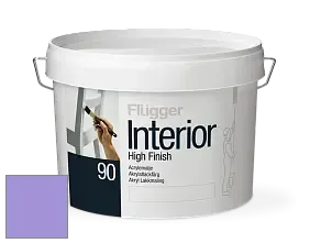 Краска Flugger Interior High Finish 90 акриловая глянцевая эмаль цвет 1445 