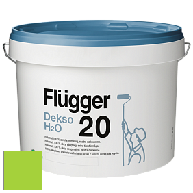 Краска Flugger Dekso H2O 20 полуматовая краска цвет 1528 