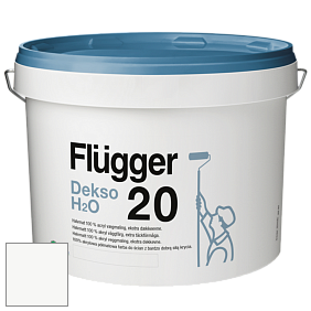 Краска Flugger Dekso H2O 20 полуматовая краска цвет IN-700 