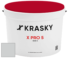 Краска X PRO 5 X Krasky матовая краска для стен и потолков цвет 5348 