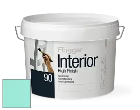 Краска Flugger Interior High Finish 90 акриловая глянцевая эмаль цвет 1493 