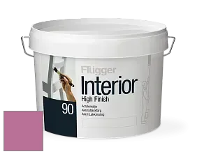 Краска Flugger Interior High Finish 90 акриловая глянцевая эмаль цвет NCS S 2050-R30B 