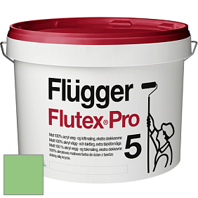 Краска Flugger Flutex Pro 5 матовая краска цвет NCS S 1050-G20Y 