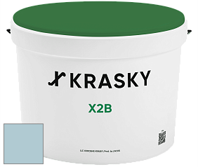 Краска X2B X Krasky глубокоматовая краска для потолков цвет NCS S 1515-B 