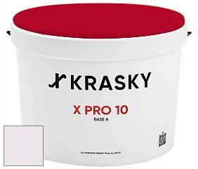 Краска X Pro 10 X Krasky матовая краска для стен и потолков цвет NCS S 0507-R40B 