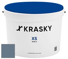 Краска X5 X Krasky матовая краска для стен и потолков цвет NO.53 