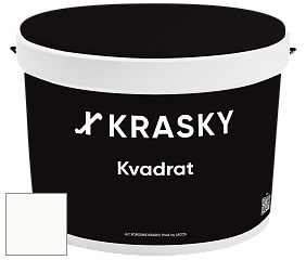 Краска X2B Kvadrat X Krasky матовая краска для потолков глубокого чёрного цвета цвет 5341 