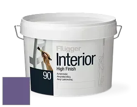 Краска Flugger Interior High Finish 90 акриловая глянцевая эмаль цвет 2447 