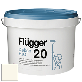 Краска Flugger Dekso H2O 20 полуматовая краска цвет 4321 