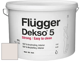 Краска Flugger Dekso 5 матовая краска цвет 4372 
