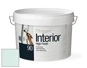 Краска Flugger Interior High Finish 90 акриловая глянцевая эмаль цвет NCS S 0510-B70G 