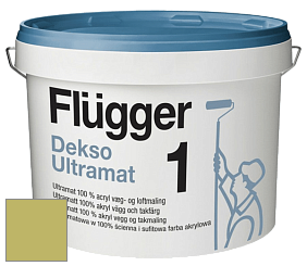 Краска Flugger Dekso 1 ультраматовая краска цвет NCS S 2040-G70Y 