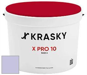 Краска X Pro 10 X Krasky матовая краска для стен и потолков цвет 3445 