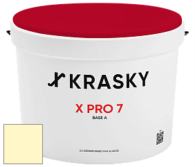 Краска X Pro 7 X Krasky матовая краска для стен и потолков цвет 1323 