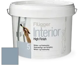 Краска Flugger Interior High Finish 5 матовая акриловая краска-грунт цвет 4466 