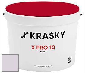 Краска X Pro 10 X Krasky матовая краска для стен и потолков цвет NCS S 1010-R40B 