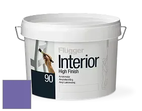 Краска Flugger Interior High Finish 90 акриловая глянцевая эмаль цвет NCS S 3050-R60B 