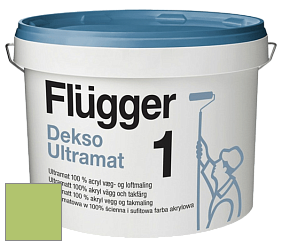 Краска Flugger Dekso 1 ультраматовая краска цвет NCS S 1050-G40Y 