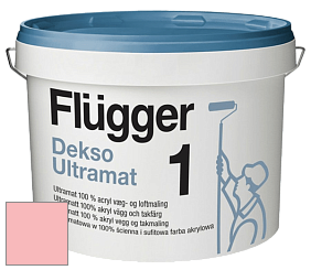Краска Flugger Dekso 1 ультраматовая краска цвет NCS S 0530-R 