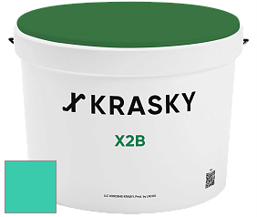 Краска X2B X Krasky глубокоматовая краска для потолков цвет 1497 