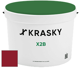 Краска X2B X Krasky глубокоматовая краска для потолков цвет RAL 3003 