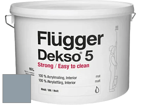 Краска Flugger Dekso 5 матовая краска цвет 5525 