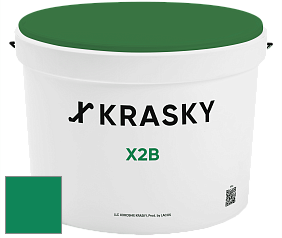 Краска X2B X Krasky глубокоматовая краска для потолков цвет RAL 6032 