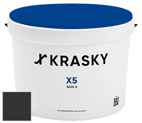 Краска X5 X Krasky матовая краска для стен и потолков цвет NO.101 