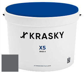 Краска X5 X Krasky матовая краска для стен и потолков цвет IN-717 