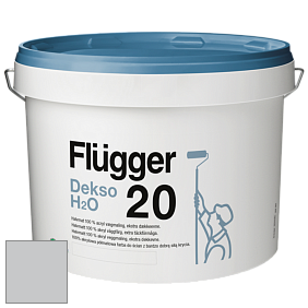 Краска Flugger Dekso H2O 20 полуматовая краска цвет 5349 