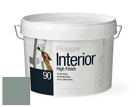 Краска Flugger Interior High Finish 90 акриловая глянцевая эмаль цвет 4487 