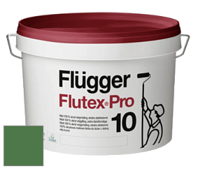Краска Flugger Flutex Pro 10 матовая моющаяся краска цвет NCS S 4050-G20Y 