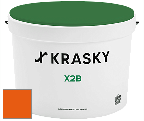 Краска X2B X Krasky глубокоматовая краска для потолков цвет RAL 2004 