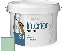 Краска Flugger Interior High Finish 20 акриловая полуматовая эмаль цвет 2504 