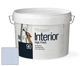 Краска Flugger Interior High Finish 90 акриловая глянцевая эмаль цвет 3453 