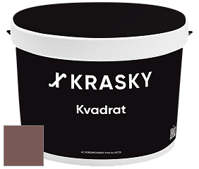 Краска X2B Kvadrat X Krasky матовая краска для потолков глубокого чёрного цвета цвет NCS S 6020-Y90R 