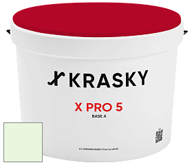 Краска X PRO 5 X Krasky матовая краска для стен и потолков цвет 1511 