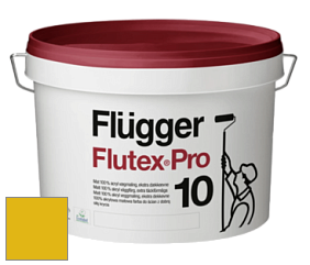 Краска Flugger Flutex Pro 10 матовая моющаяся краска цвет NCS S 1075-G90Y 