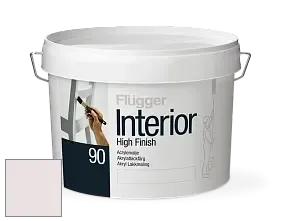 Краска Flugger Interior High Finish 90 акриловая глянцевая эмаль цвет NCS S 0804-R10B 