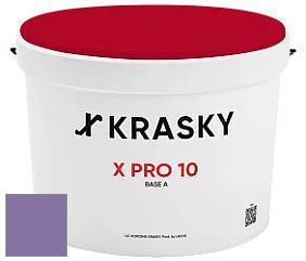 Краска X Pro 10 X Krasky матовая краска для стен и потолков цвет RAL 4011 