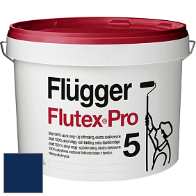 Краска Flugger Flutex Pro 5 матовая краска цвет RAL 5026 