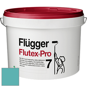Краска Flugger Flutex Pro 7 матовая краска цвет NCS S 2040-B40G 