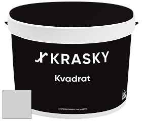 Краска X2B Kvadrat X Krasky матовая краска для потолков глубокого чёрного цвета цвет NCS S 1502-R50B 